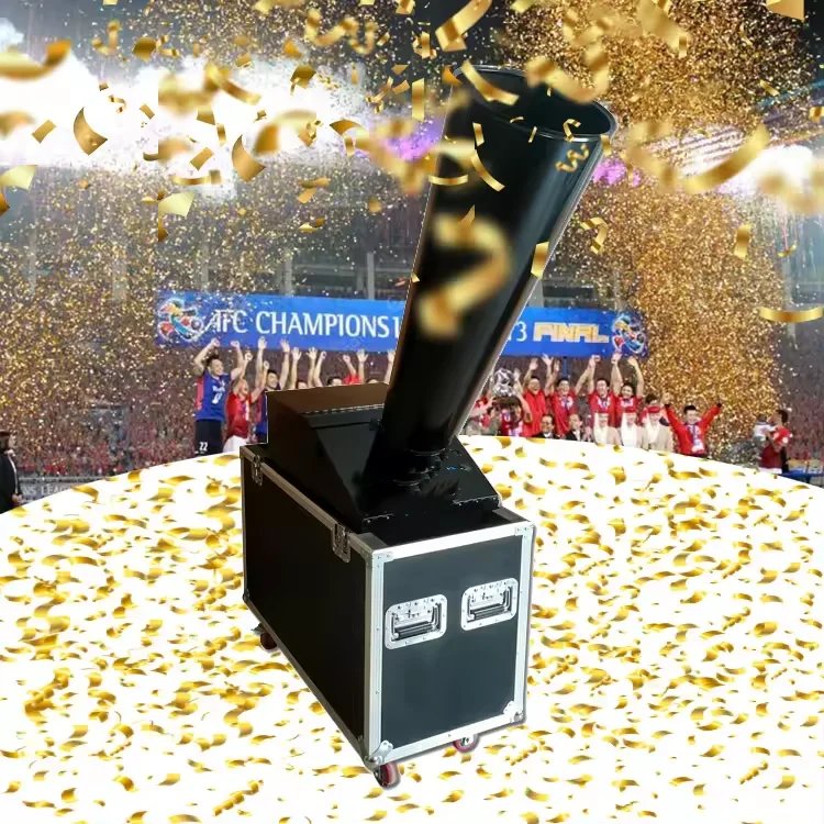 Blower Machine Cannon For Special Effect Cyclone Paper Color Blaster Co2 Launcher Rainbow Jet Paper Machine