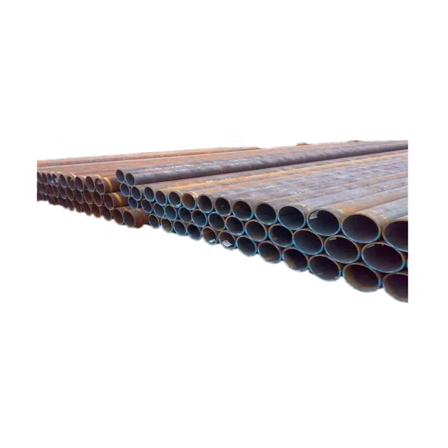 hot sale  building material Ms Steel ERW carbon ASTM A53 black iron pipe welded sch40 steel pipe