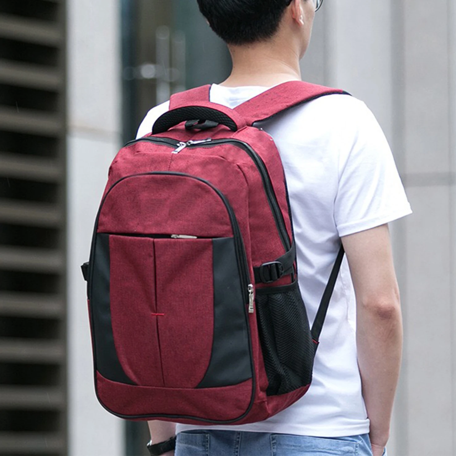 2021 Retro Fashion Camera Laptop Fitness Sports Waterproof And Shock Proof Women'S Backpack