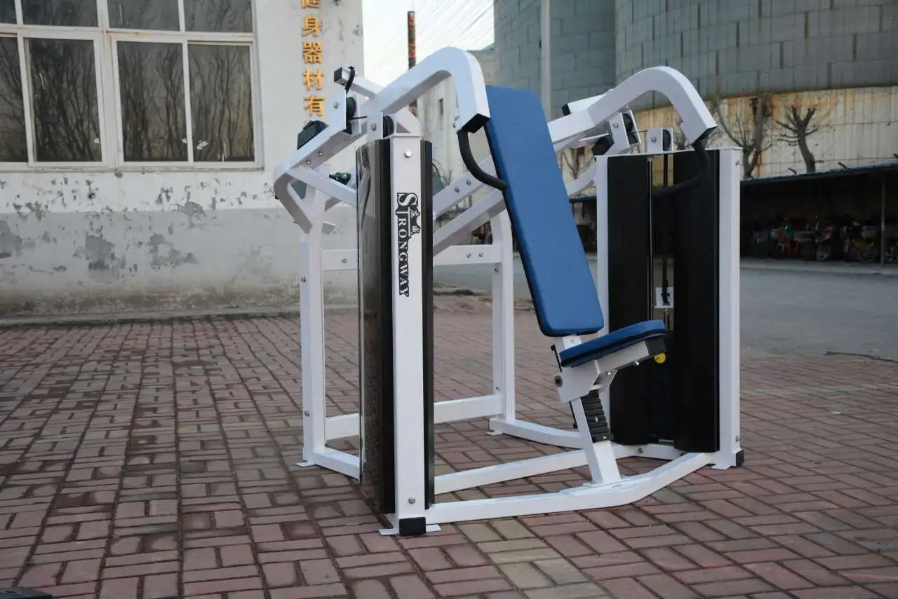Commercial fitness Equipment double weight stack Shoulder Press machines gym equipment