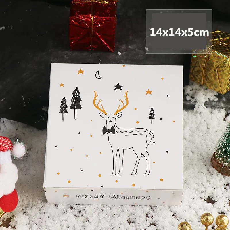 Christmas Custom box Cardboard Box Christmas gift Packaging Luxury Paper Boxes With Logo For  Merry Christmas