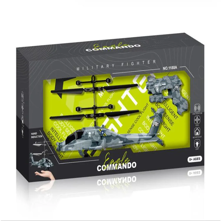 Educational Toys Model Helicopter Remote control aircraft sensing aircraft suspension gun remote control aircraft feel