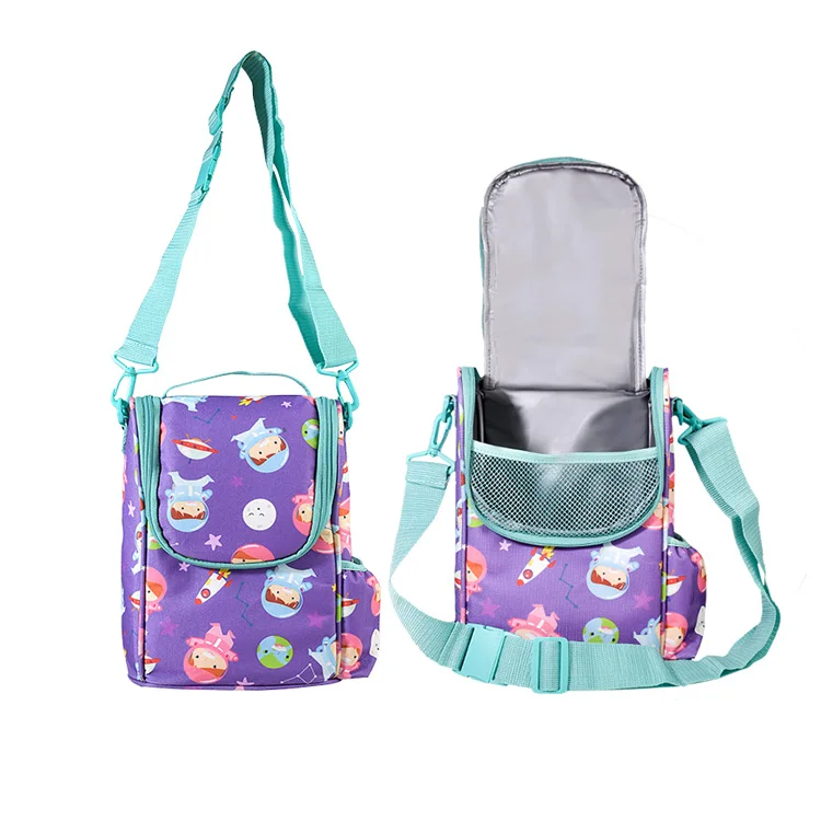 High Quality Insulated Lunch Bag Kids Terminal Cooler Bag with Shoulder Strap