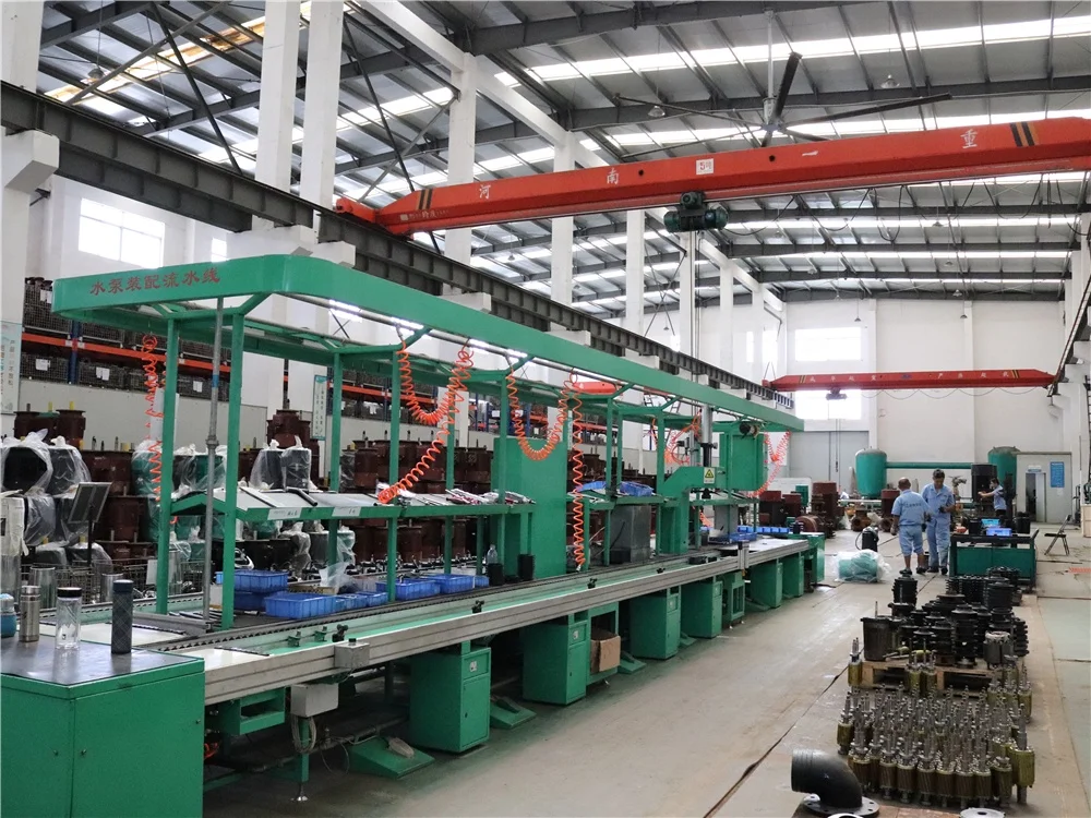 High pressure vertical turbine water pump