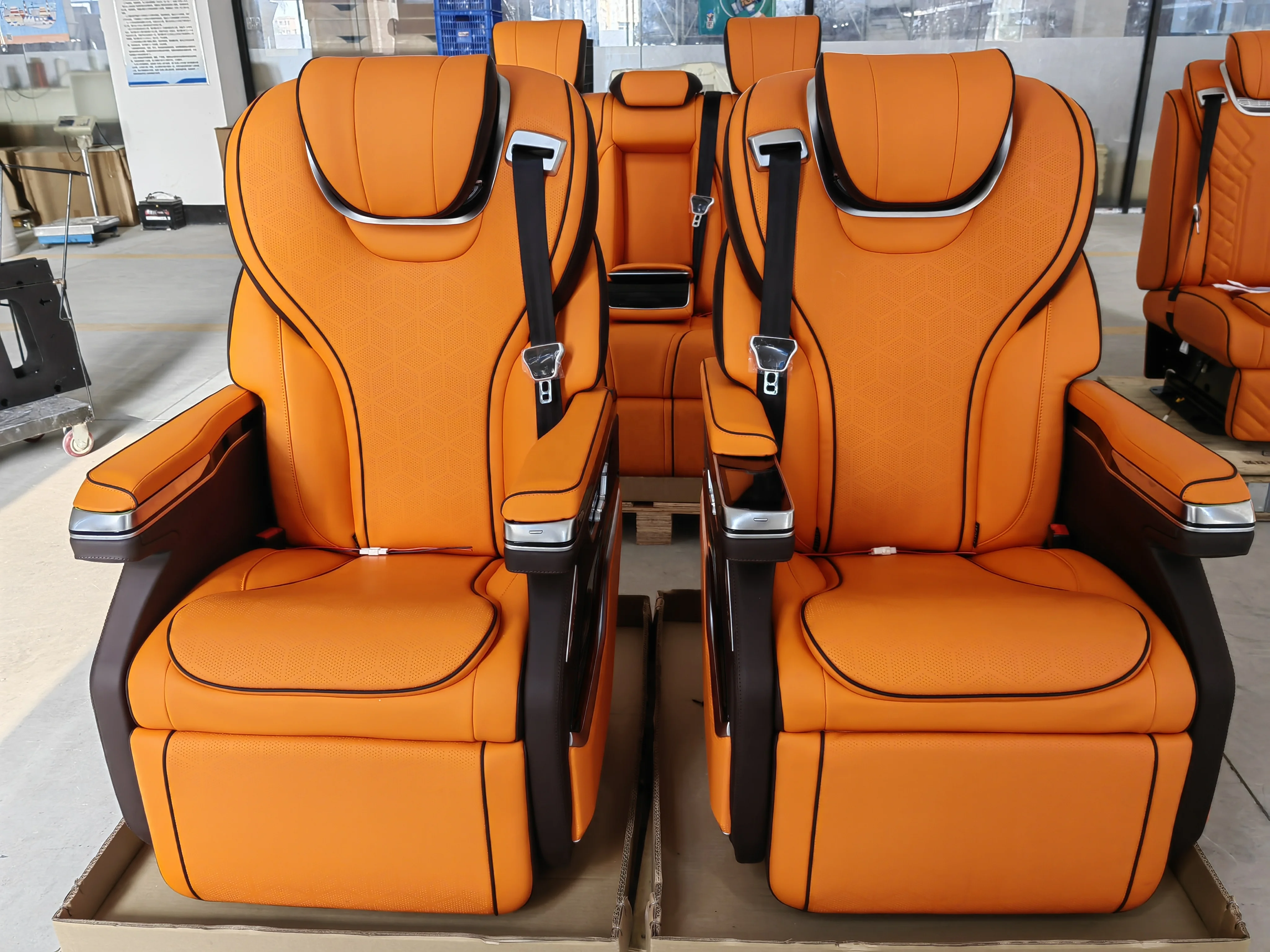 Electric Recliner Luxury Sofa Van Seat For Sprinter Vito Vclass Metris HYUNDAI Starex