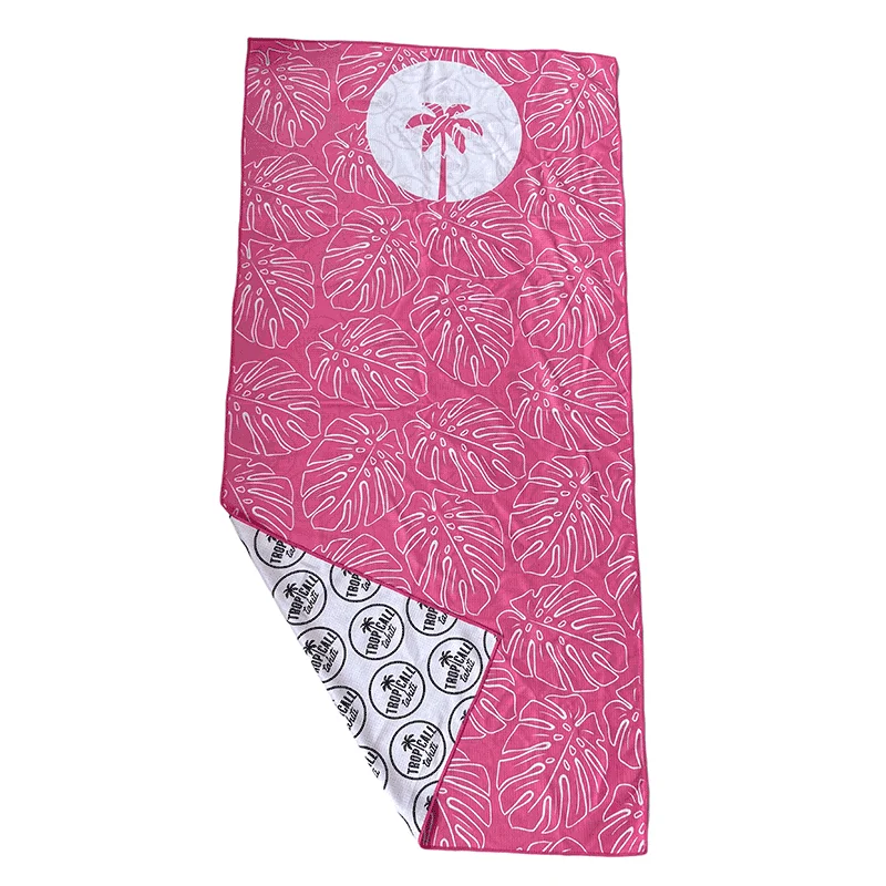 Factory Wholesale Microfiber Sand free Beach Towel Custom Logo Suitable Beach Travel Multipurpose Beach Towel