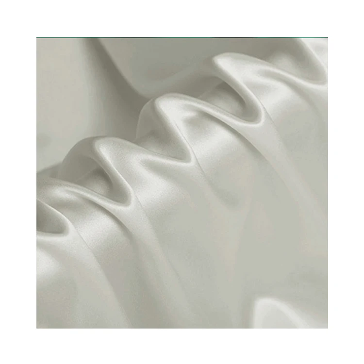 Newest Hangzhou Luxury Natural Silk Charmuse Fabric Different Width 114/140cm To Choose