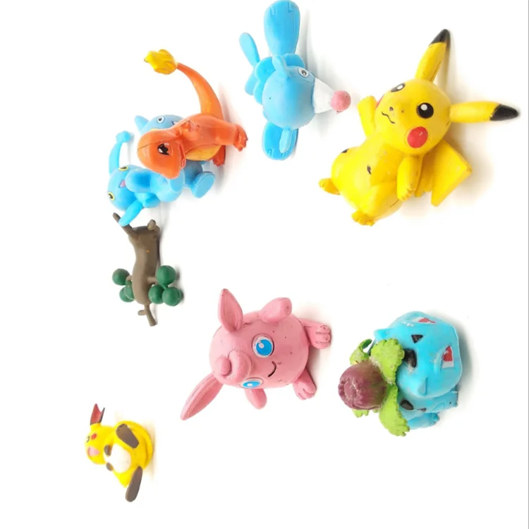 24pcs Wholesale 5cm PVC Mini Action Figure Good Quality Pokemoned Go Character Toy for Kids Japanese Animation Source