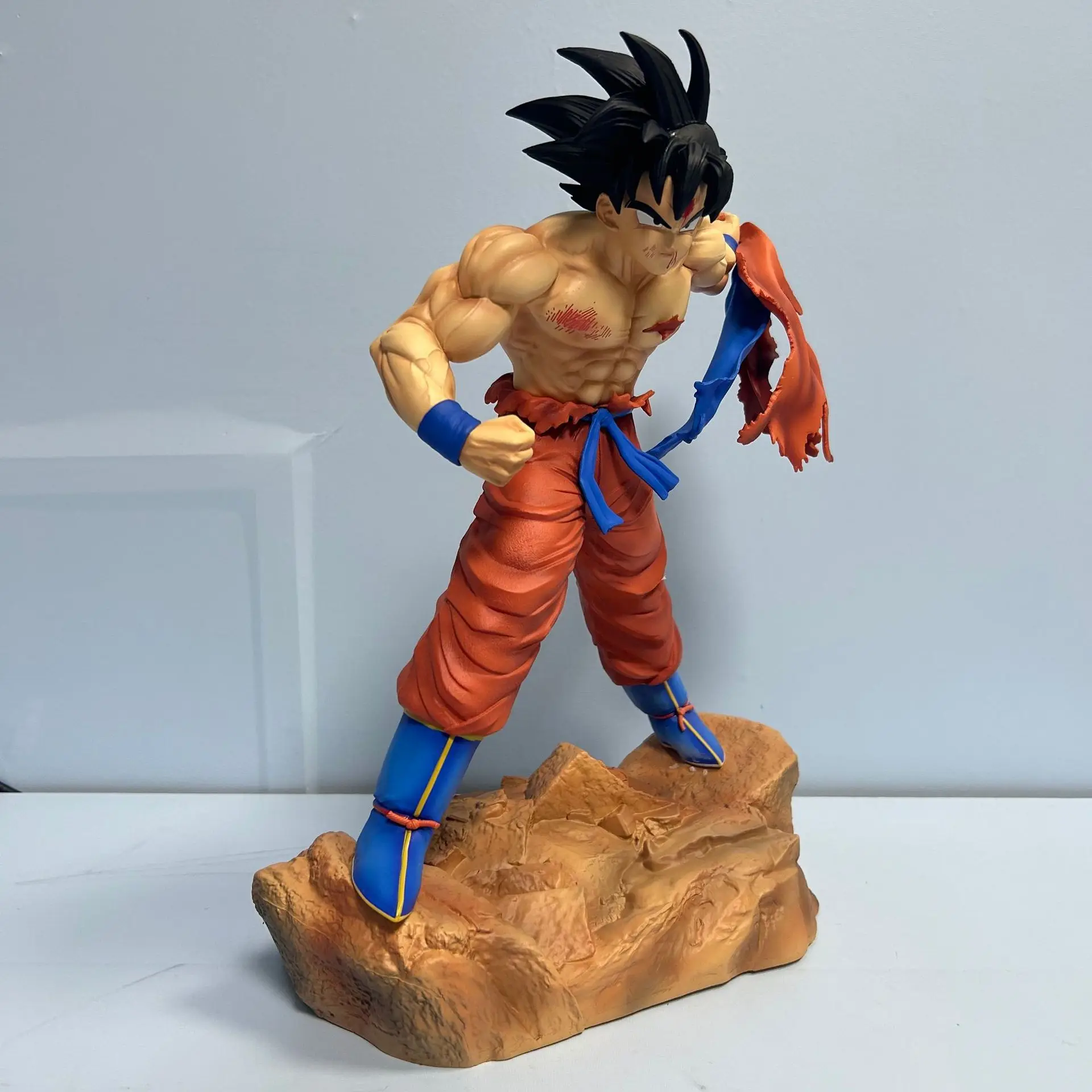 Japanese anime  super saiyan black hair son goku action figure PVC collection model toy for gifts