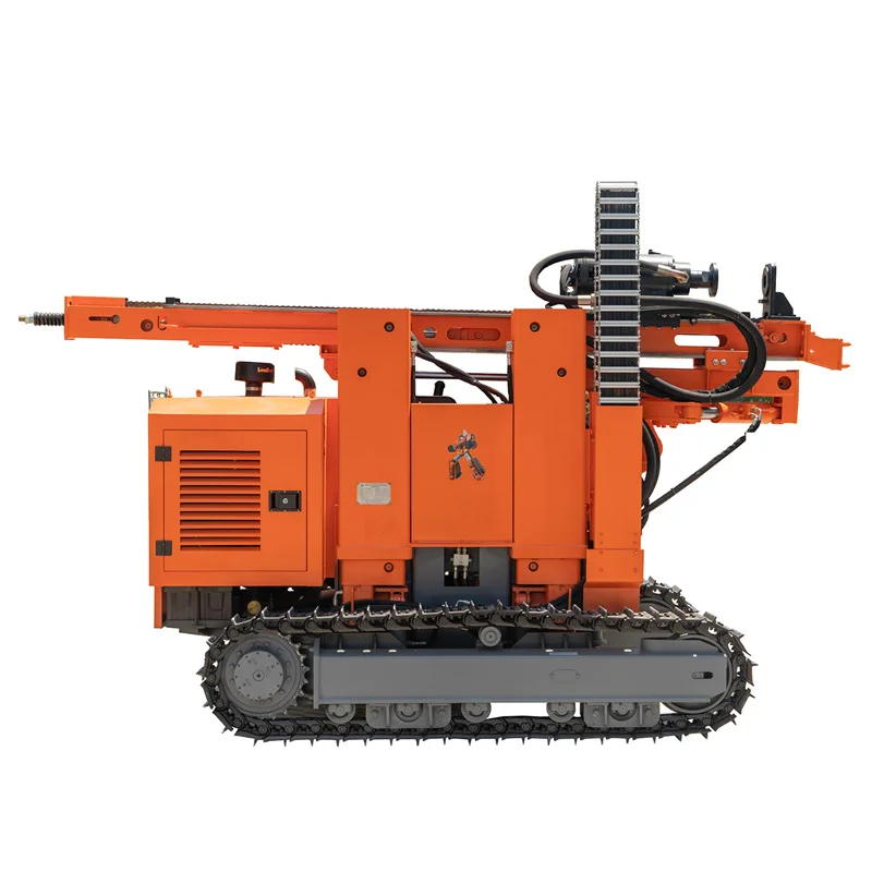 Mountainous Drilling Machine Solar Piling Machine For Solar Borehole Drilling