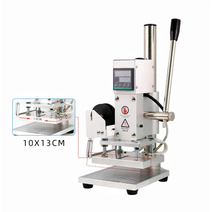 Portable Small Mini Foil Stamping Logo Design Printing Machine for plastic