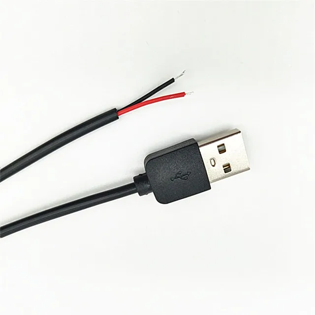 OEM 5V usb Transparent color power connector cable USB cable for LED neon lights