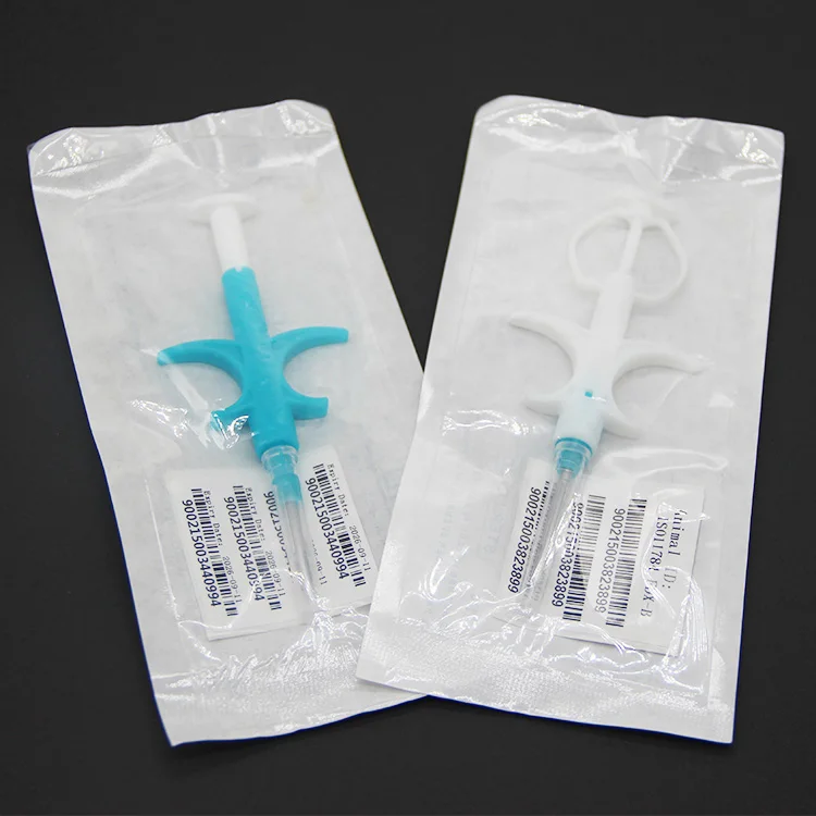 ICAR Anti-migration Animal Microchips Tags with EM4305 chips For Intelligent farming