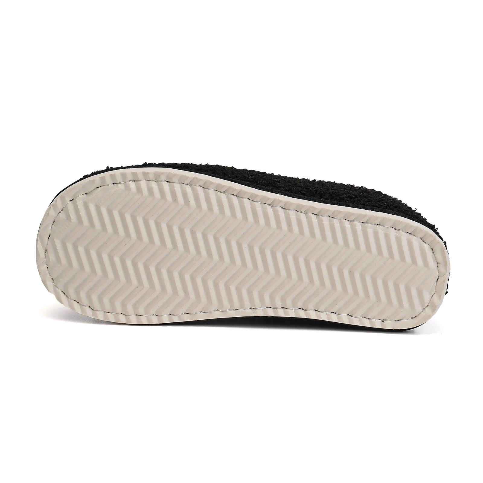 Hot Sale women Fuzzy Fur Loafer with Polar Fleece Lining sublimation Winter EVA Platform Teddy Bear Slippers