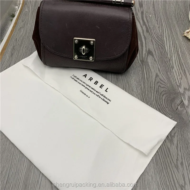 40*30cm cotton envelope makeup bag with personal logo