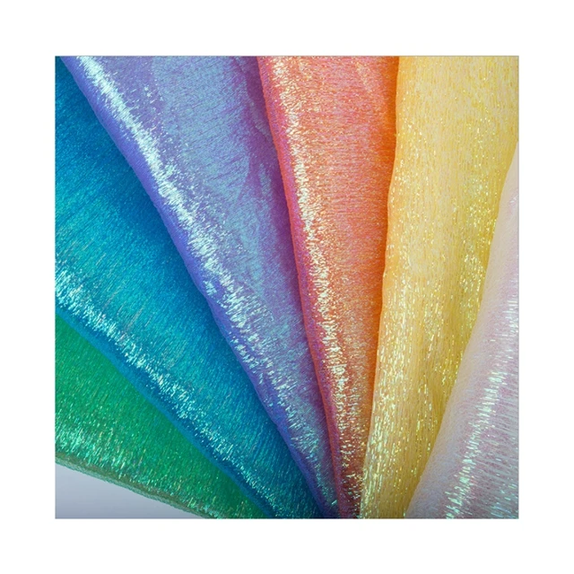 
Wrinkled Colorful Colorful Yarn Symphony Eugen Yarn is suitable for performing stage makeup crafts fabrics 