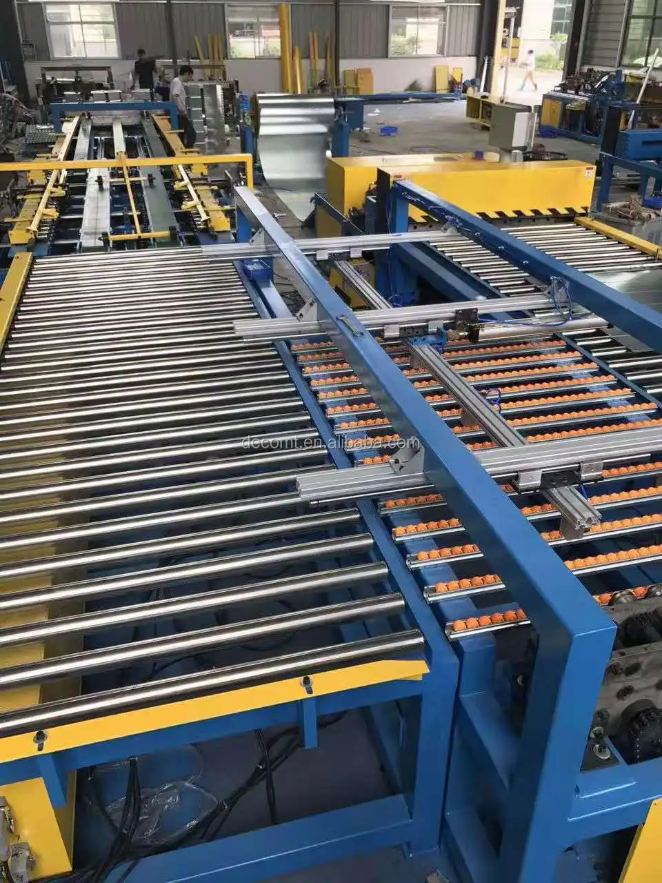 
Stainless Steel tube production line pipe making machine duct forming line for sale 