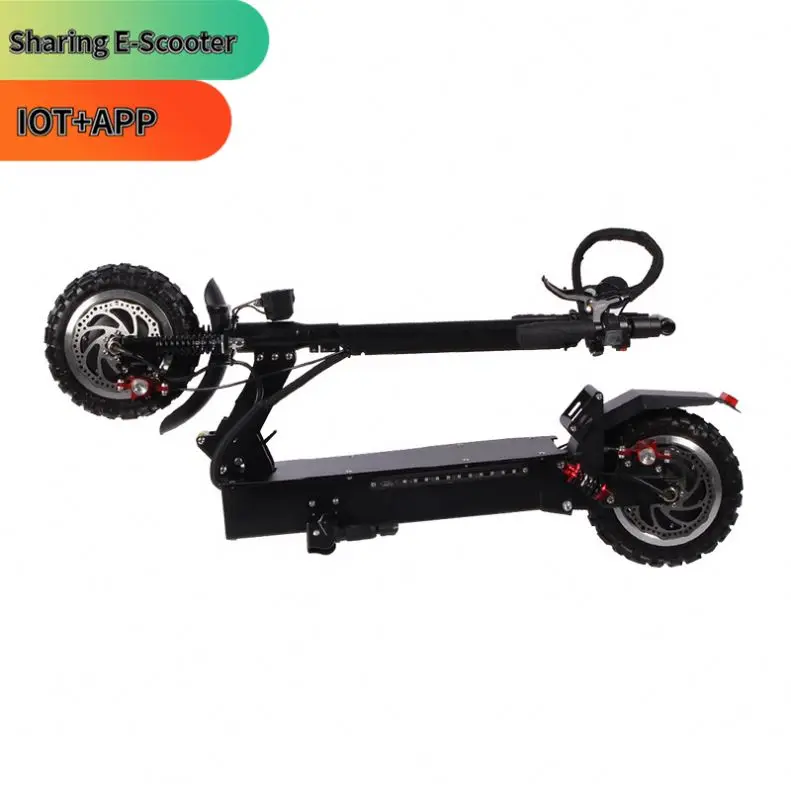 2020 China Big Wheel Scooter 4000W 5000W 72V Adult Dual Motor Electric Cruiser Motorcycle Bike Kit