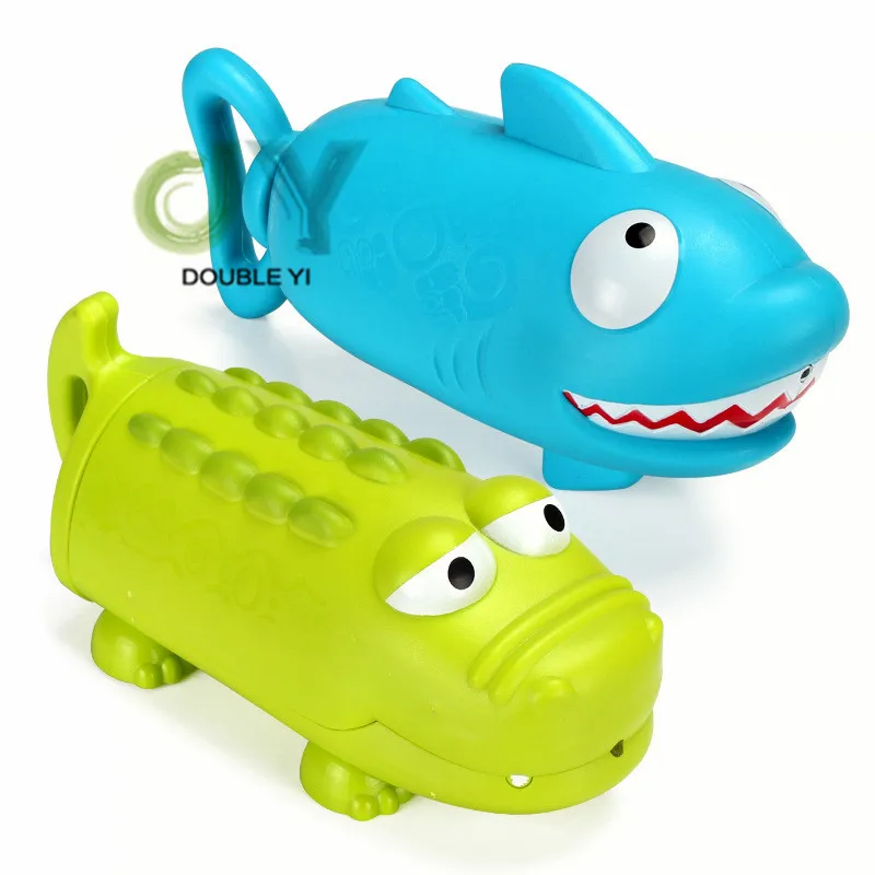 Kids Cartoon Animal Plastic Water Gun Summer Outdoor Beach Water Park Fun Toy Crocodile Shark Water Gun