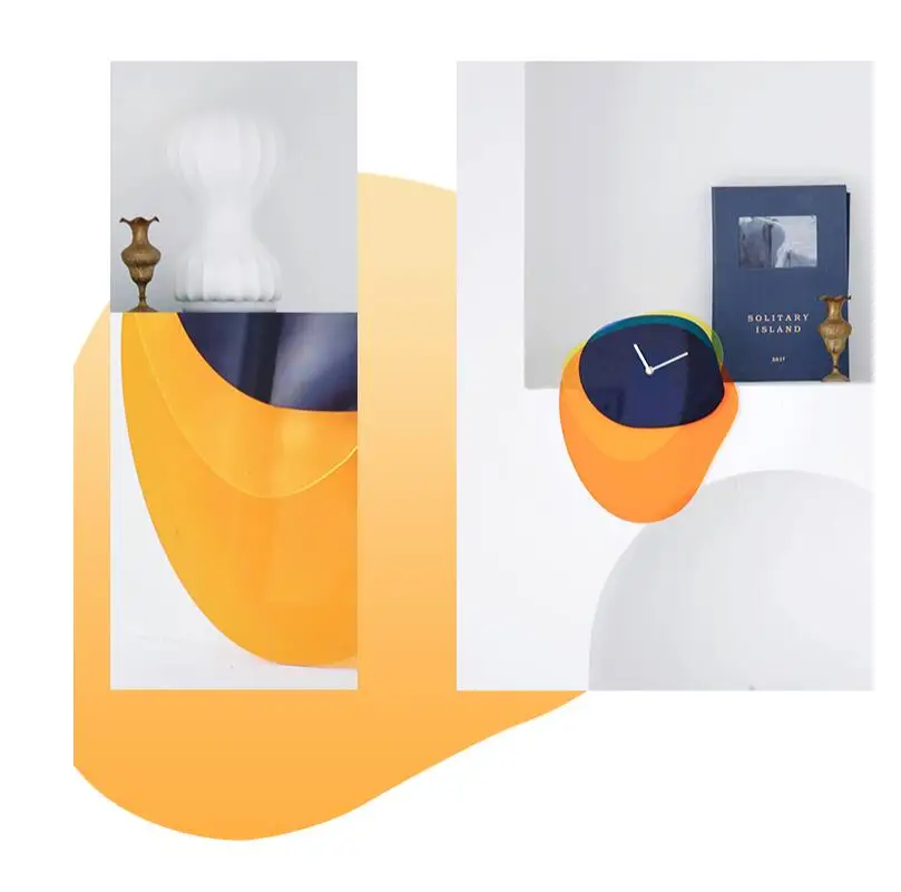Nordic living room decoration clock bedroom creative wall clock acrylic personality home wall clock