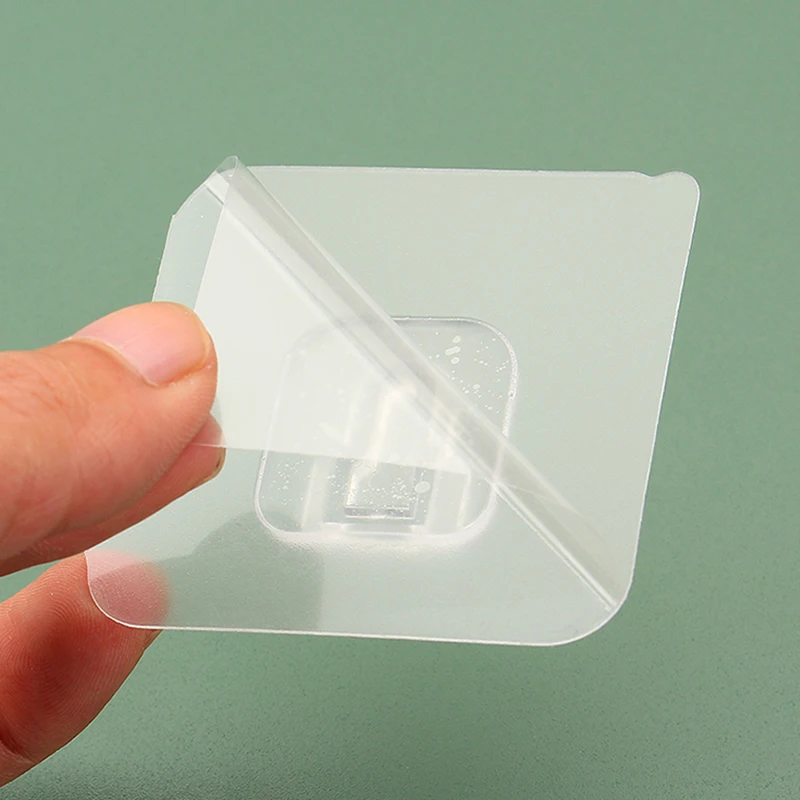 Wholesale Acrylic Transparent Removable Double Sided Adhesive Wall Hooks