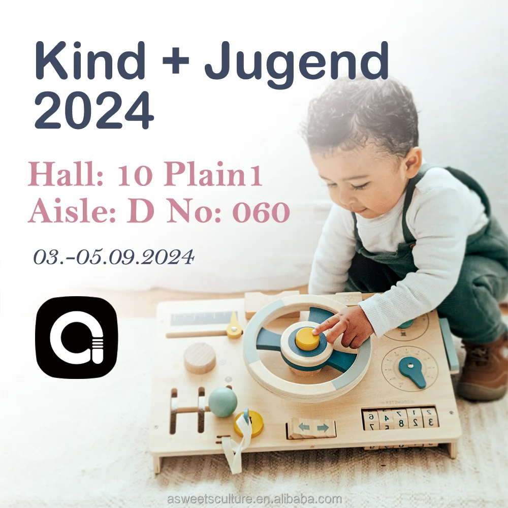 Asweets factory custom kind jugend in Cologne Germany Montessori wooden toys activity sensory table