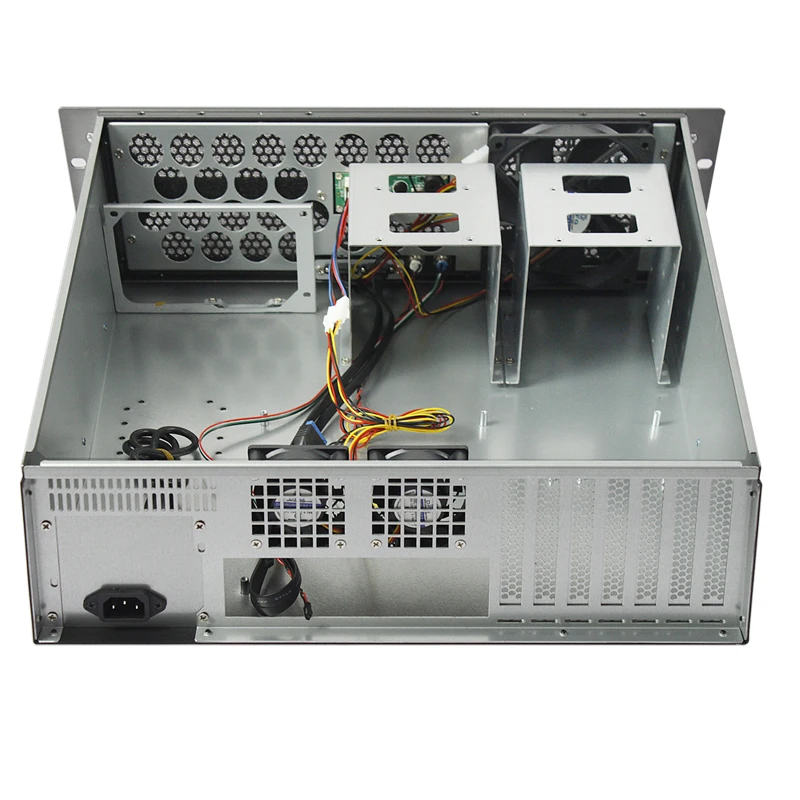 New model 3U short ATX server case 3U chassis with Great wall 550W  redundant power ATX PSU 2U PSU 3U server Chassis