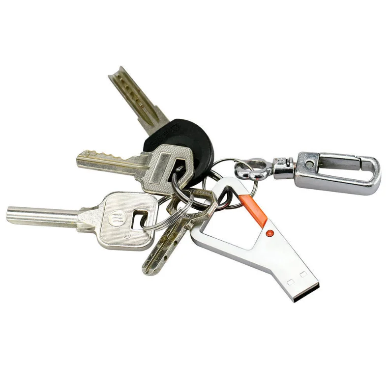 FOCUS New Promotional USB Drive Custom Logo USB Drive 64GB 32GB Keychain Flash Drive Corporate Business Promotional Gift