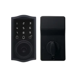 Electronical Digital Deadbolt Lock Touchpad Lock Anti Peed Auto Easy Install Pefect Replaced