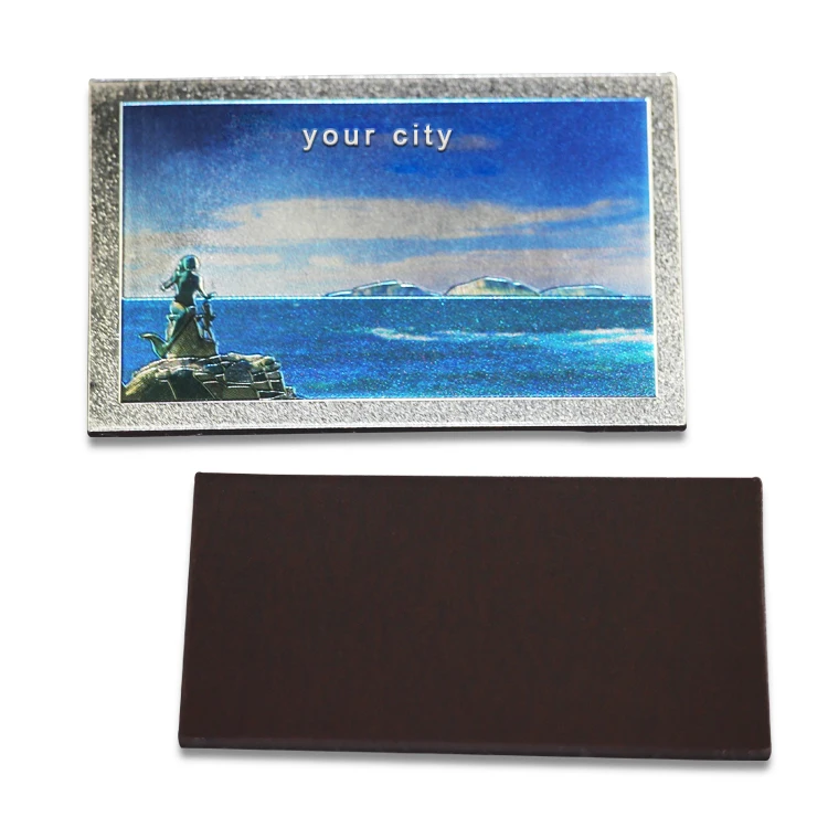 Custom Design Gift Souvenir Frankfrurt Fridge Magnet Difrint Cuntrees Foil Magnet For Fridge Germany