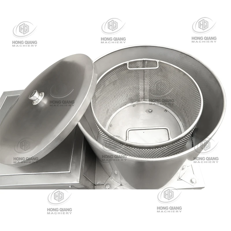 Hongqiang Fruit And Vegetable Dewatering Machine Industrial Vegetable Dewatering Machine Dehydration De-oiling Machine