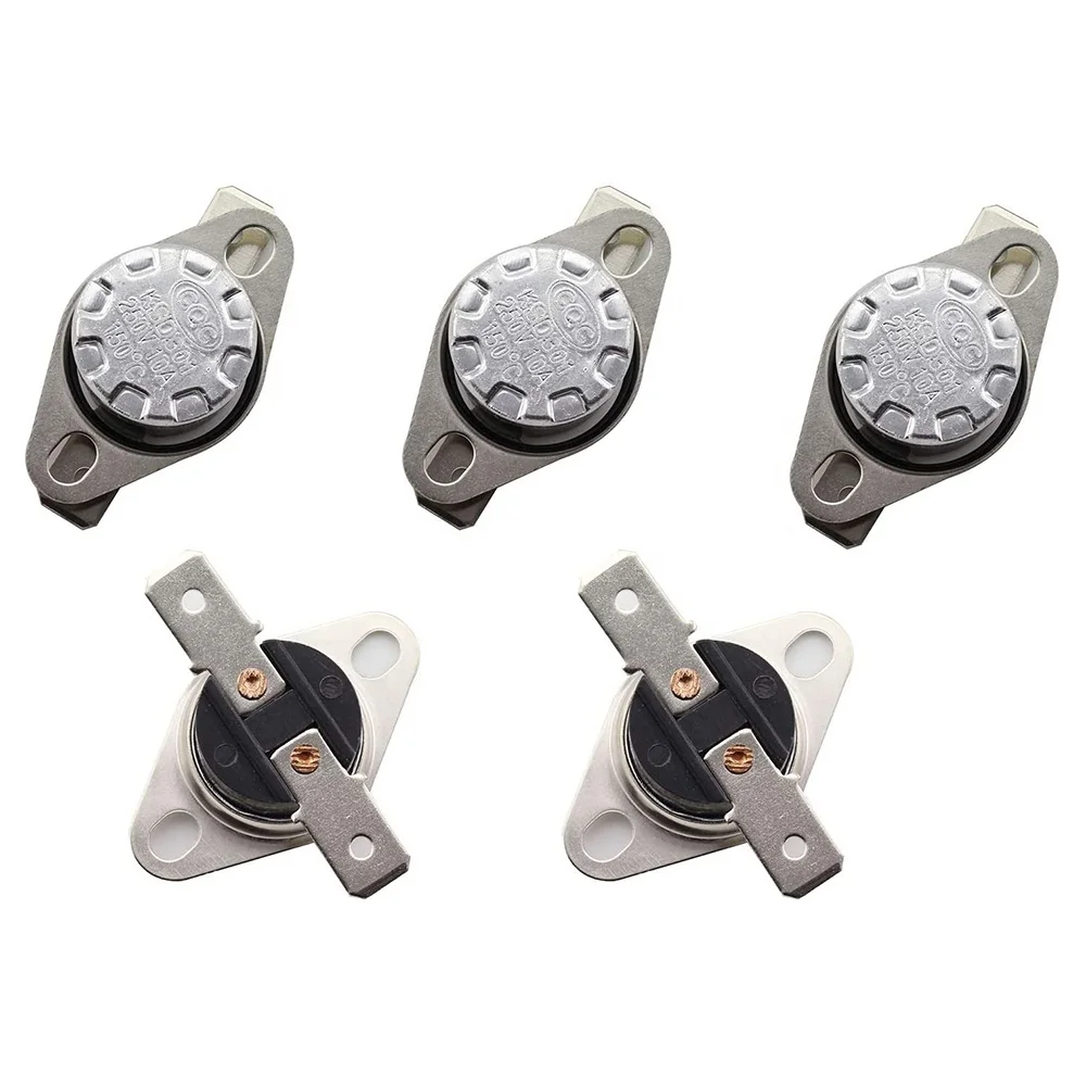 Top Quality KSD301 Normally Closed Bimetal Thermostat For Water Heaters