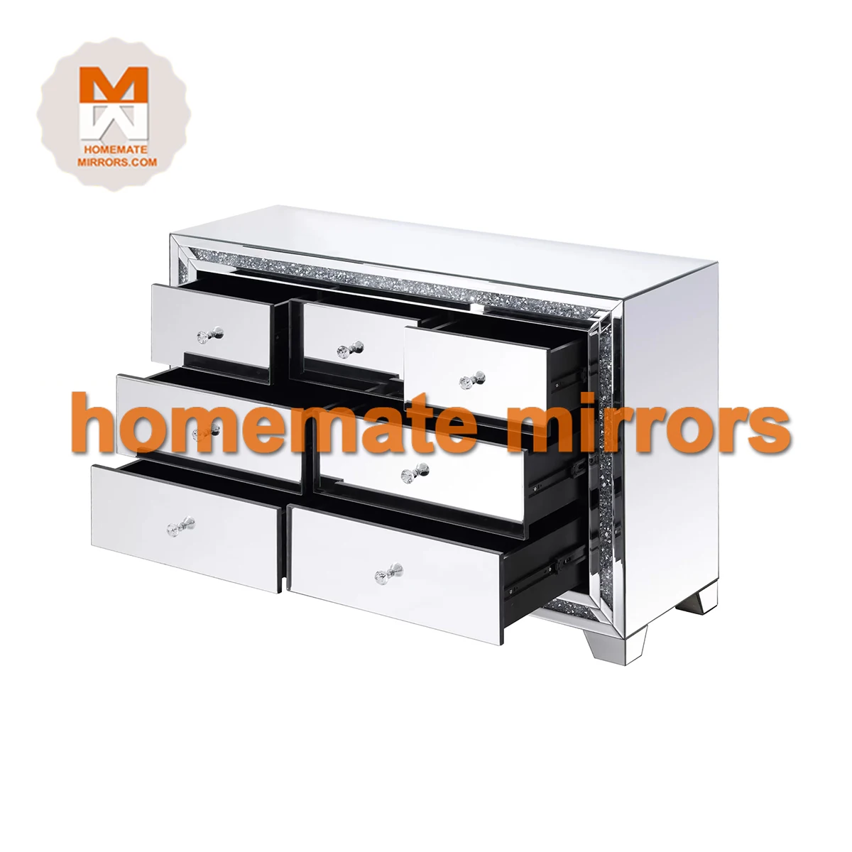 Лидер продаж Прямая продажа с завода комод зеркалом из дробленых