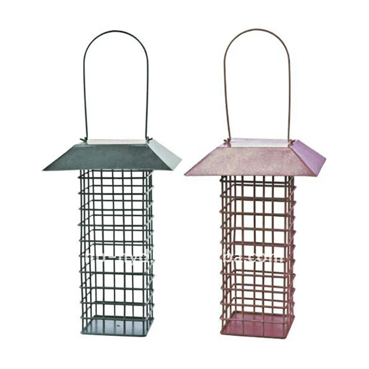 2022 New Type Bird Seed Feeder Outdoor Danging Mesh Hanging Bird Feeder
