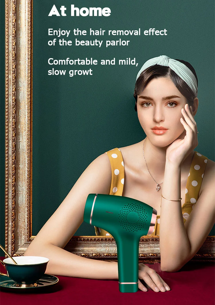 Cool Depilator Photons Painless 6 Gear Adjustment Precise Depilation Apparatu Convenient Shavers Epilator for Women Hair Removal