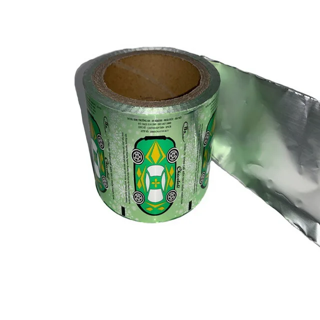 printed embossed  tin aluminum  foil for chocolate wrap