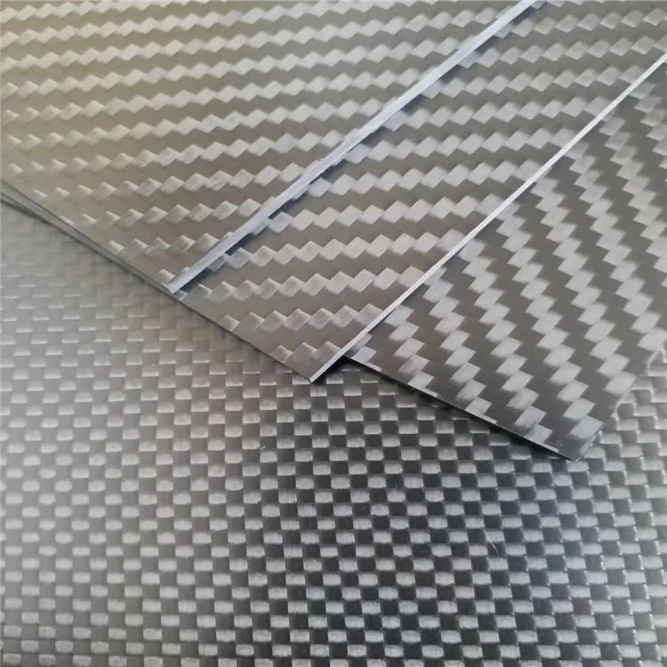 High quality 100% Real Carbon Fiber sheet Customized CNC Carbon Fiber Sheet Parts