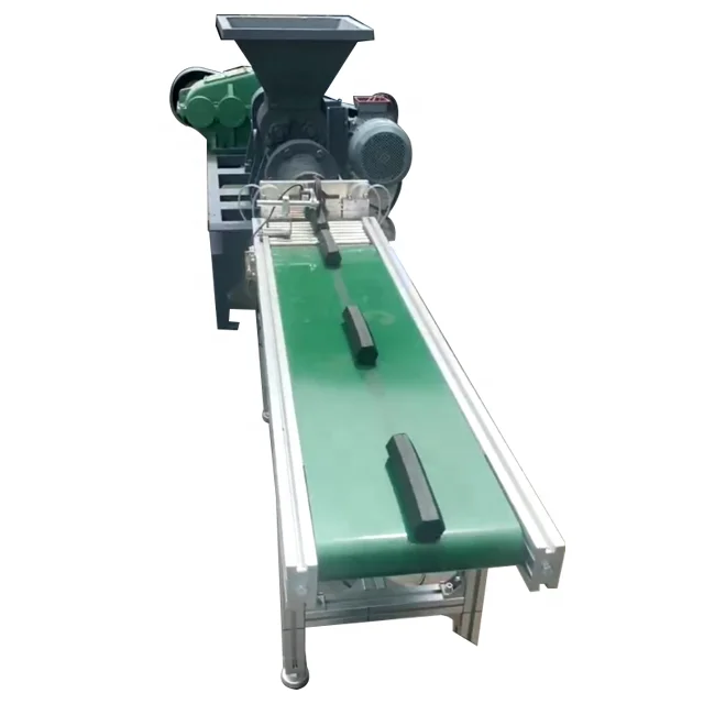 Factory support customized automatic charcoal briquette stick cutting conveyor equipment cutter cutting machine