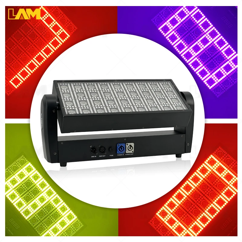 LED Beam Strobe Light 36pcs Matrix Effect Light RGBW Wash 3200K Strobe 36X3w led moving head beam matrix stage lights for disco
