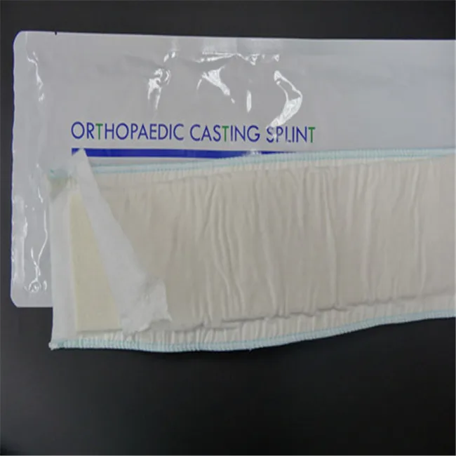 Medical Orthopedic Fiberglass Casting Splint Moldable medical splint for arm and leg fixation orthopedic splint