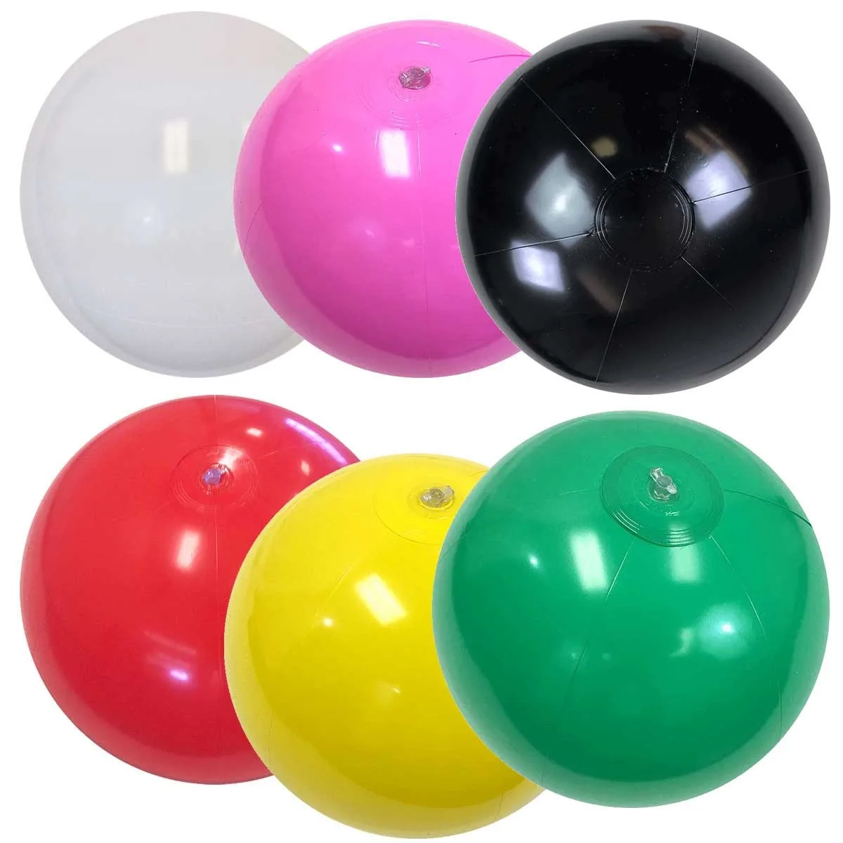 custom beach ball Factory wholesale translucent pvc beach ball round Educational Toy for Promotion Customizable Logo Printing