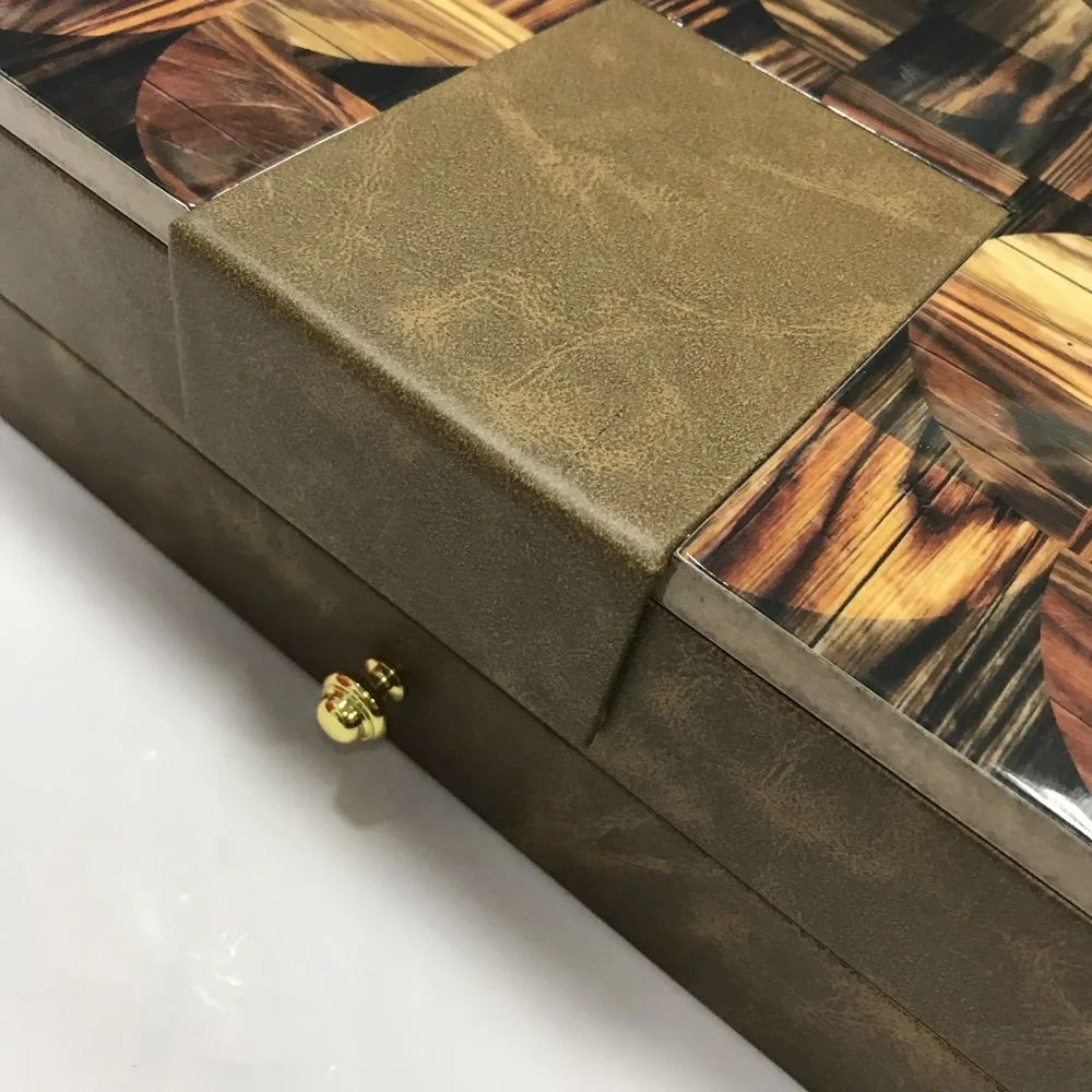 2020 Arabic luxury wooden chocolate packaging wooden boxes with hinged lids gift packaging empty arabic wholesale sweets box