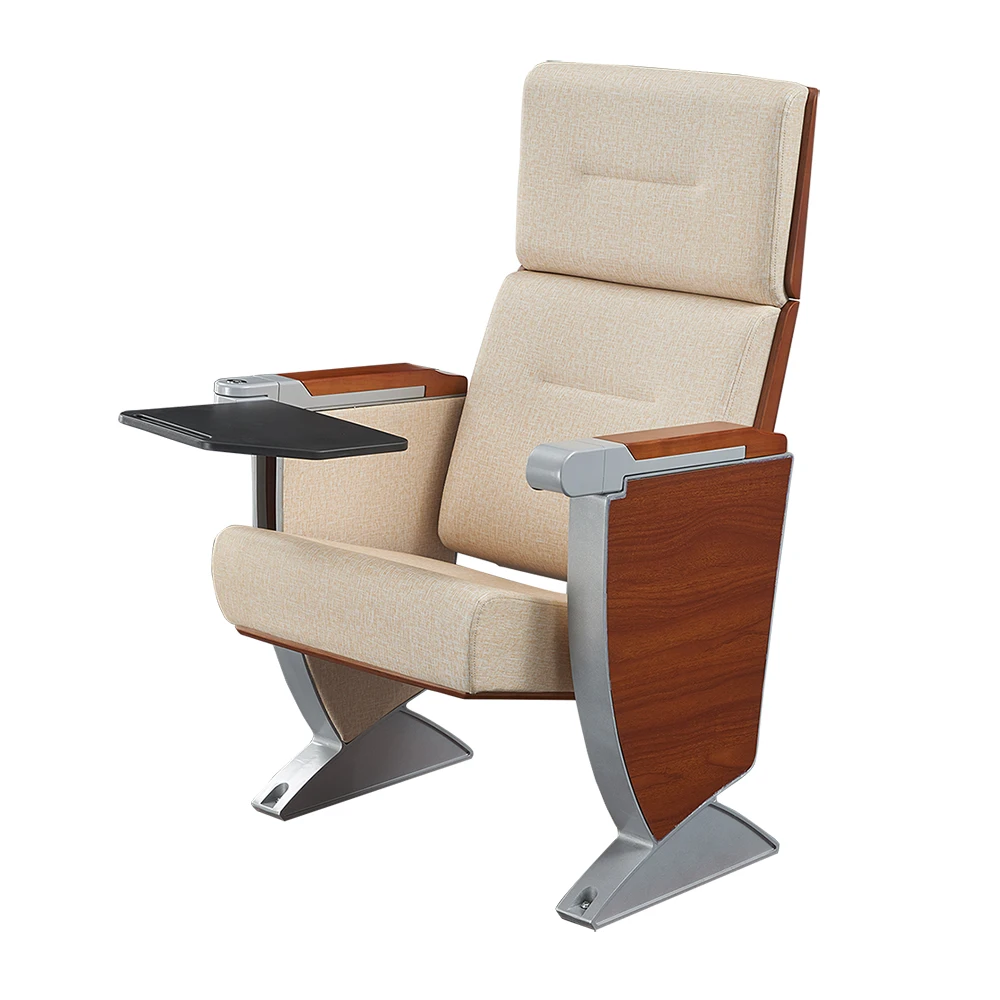 Modern Design Comfortable Auditorium Chair Seating Theater Chair with Writing  Pad YA-L099A