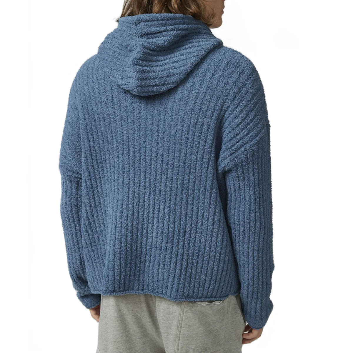 Custom Men Knitted Jumpers Knitwear Hoodies Hooded sweatshirts Men Cashmere Cotton Pullover Hooded Knitted Sweater And Hoodies