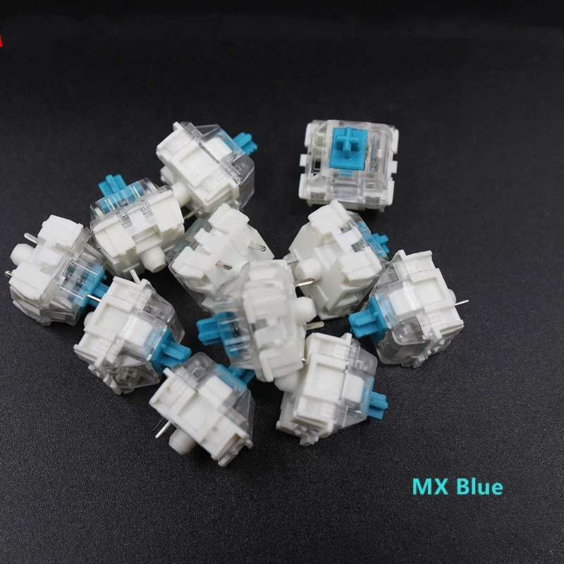  Механический переключатель клавиш Gaote MX Brwon синий красный черный сменные механические переключатели