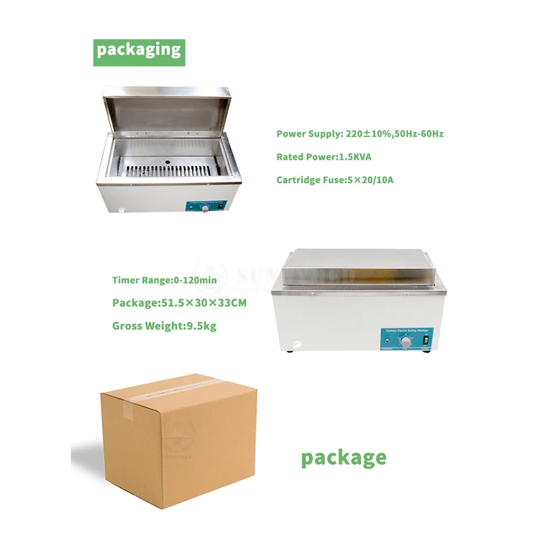 SY-B150 Cheap Desktop Electric Boiling Sterilizer Lab Equipment Tabletop Autoclave Sterilizer