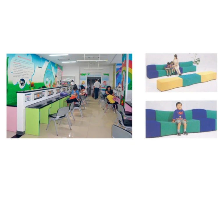 High quality customization medical shop hospital waiting room furniture children sofa