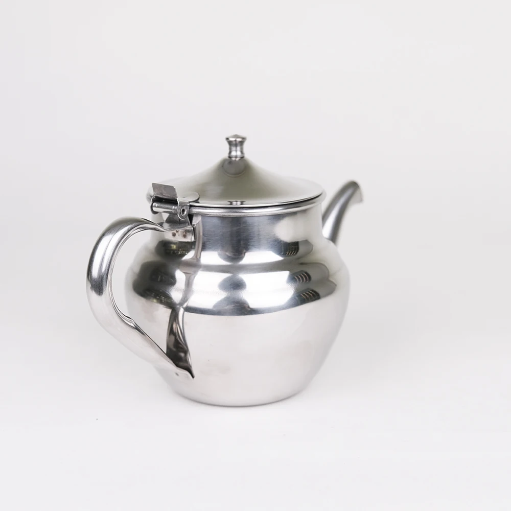 Arabic Morocco stainless steel Teapot Tea Kettle Pour Over Milk Coffee Pot