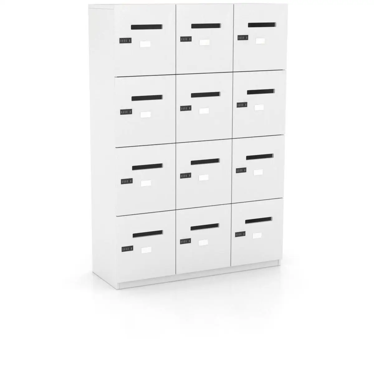 Laminate Locker Lateral Filing Cabinet Tall File Cabinets 4 Drawer Wall Mounted A0 Size Customizable Filing Cabinets