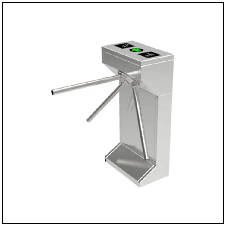 Vertical Three Roller Indoor Outdoor Metro Gate Turnstile Gate Stainless Steel